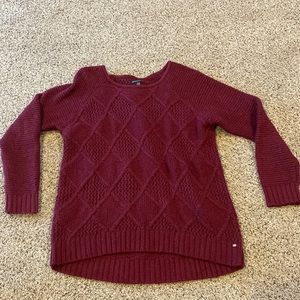 American Eagle Burgundy SZ XL Sweater